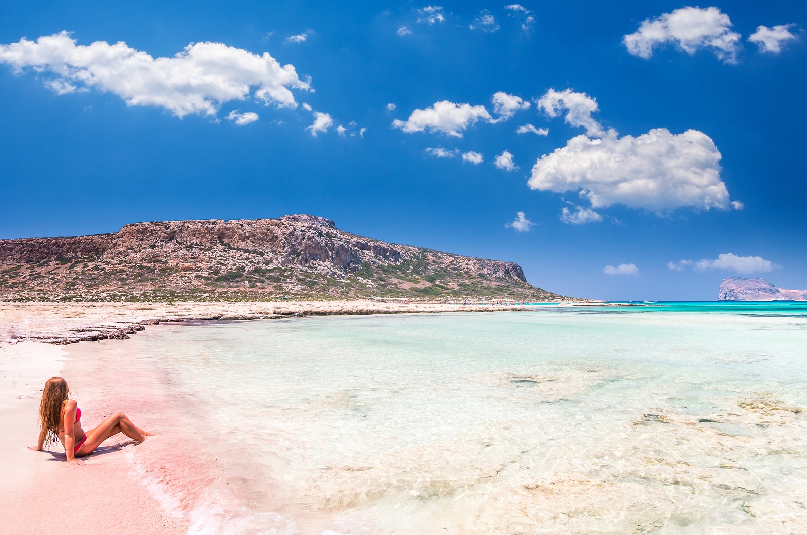 /Balos lagoon on Crete Island, Greece